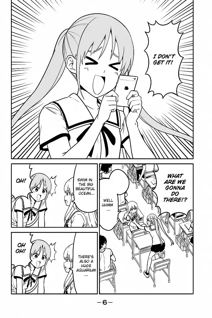 Aho Girl Chapter 119.1 page 3 - Chapter 119.1: School Trip (1)