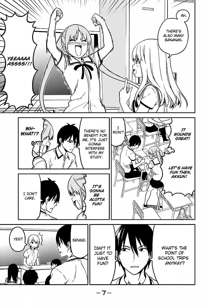 Aho Girl Chapter 119.1 page 4 - Chapter 119.1: School Trip (1)