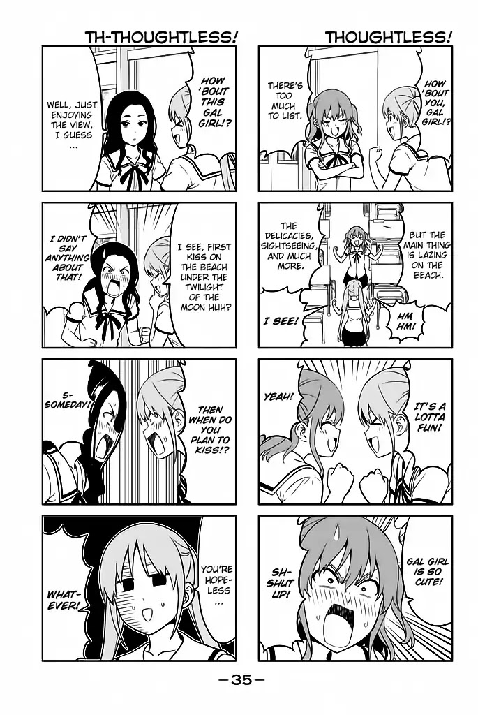 Aho Girl Chapter 119.3 page 4 - Chapter 119.3: School Trip (3)