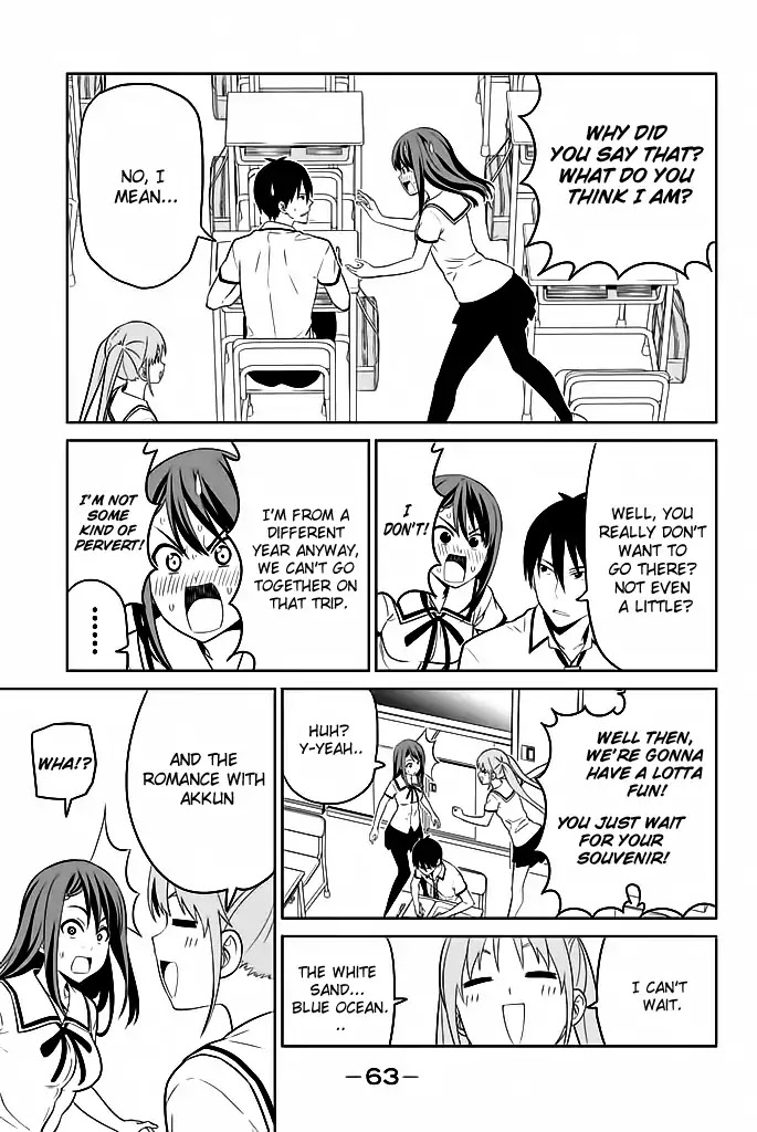 Aho Girl Chapter 119.5 page 4 - Chapter 119.5: School Trip Part 5