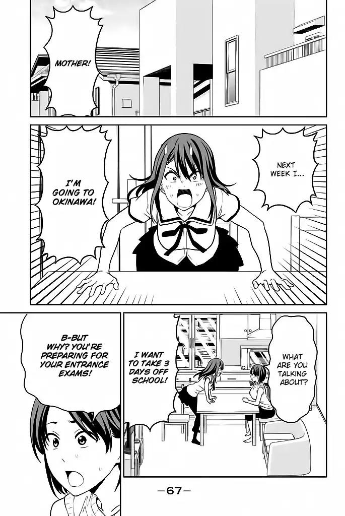 Aho Girl Chapter 119.5 page 8 - Chapter 119.5: School Trip Part 5