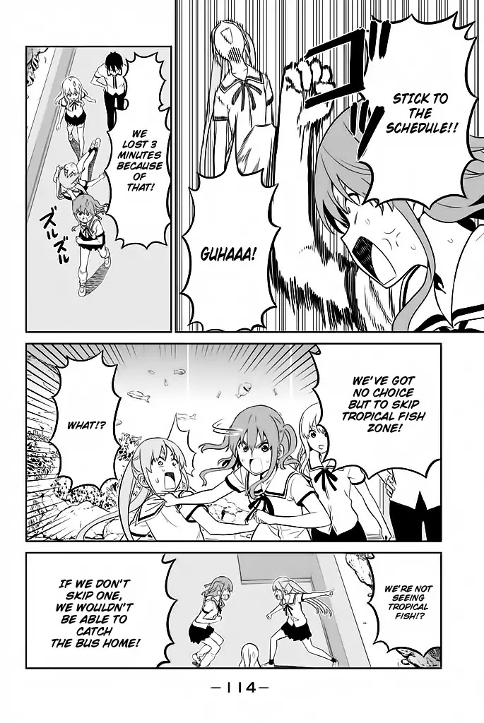 Aho Girl Chapter 119.8 page 13 - Chapter 119.8: School Trip (8)