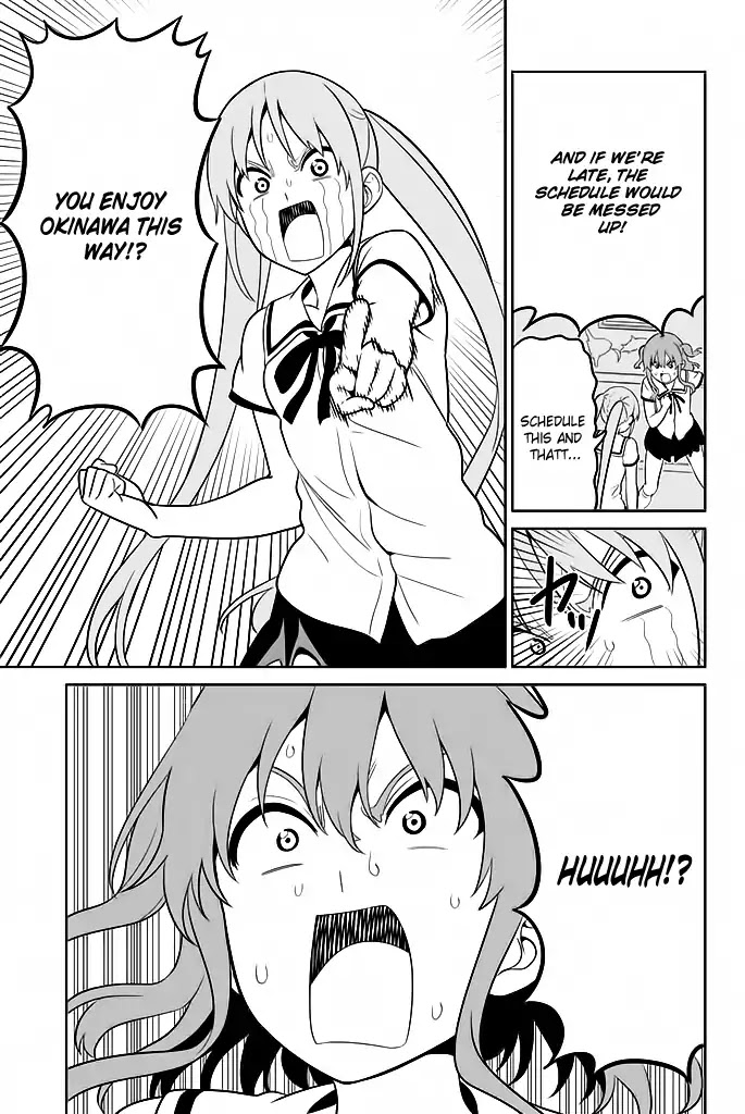 Aho Girl Chapter 119.8 page 14 - Chapter 119.8: School Trip (8)