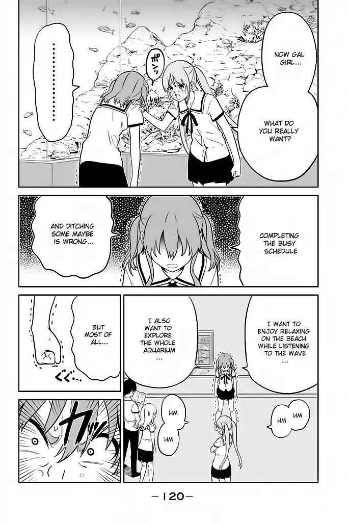Aho Girl Chapter 119.8 page 19 - Chapter 119.8: School Trip (8)
