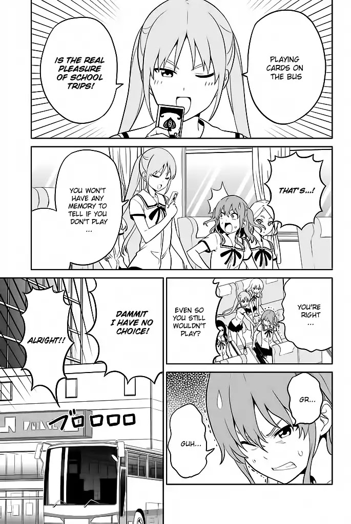 Aho Girl Chapter 119.8 page 8 - Chapter 119.8: School Trip (8)