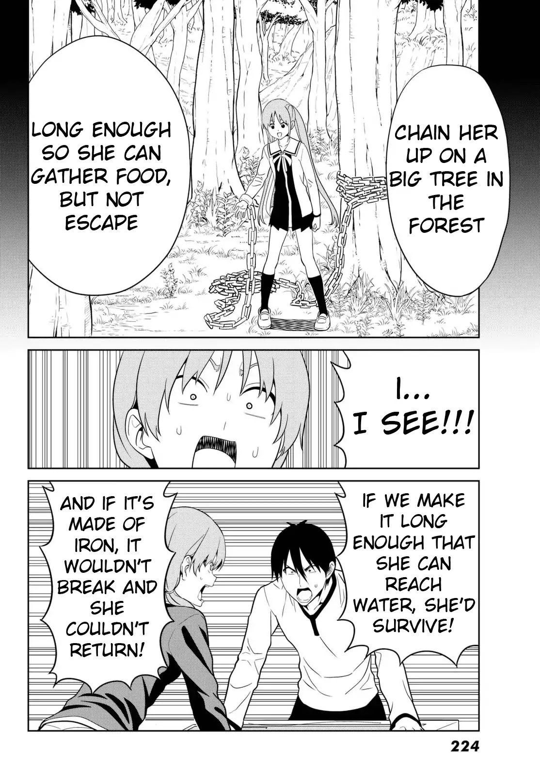 Aho Girl Chapter 122 page 12 - Chapter 122