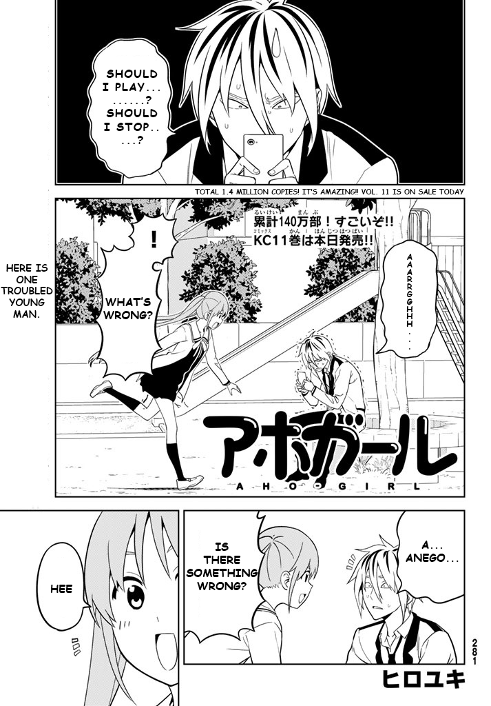 Aho Girl Chapter 128 page 1 - Chapter 128