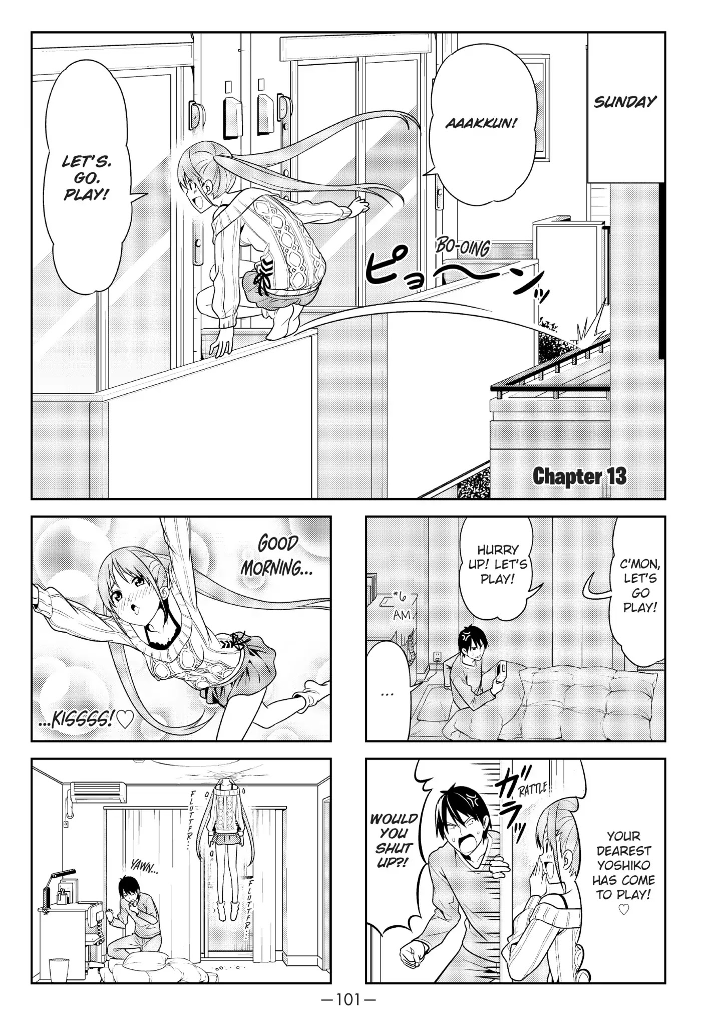Aho Girl Chapter 13 page 1 - Chapter 13