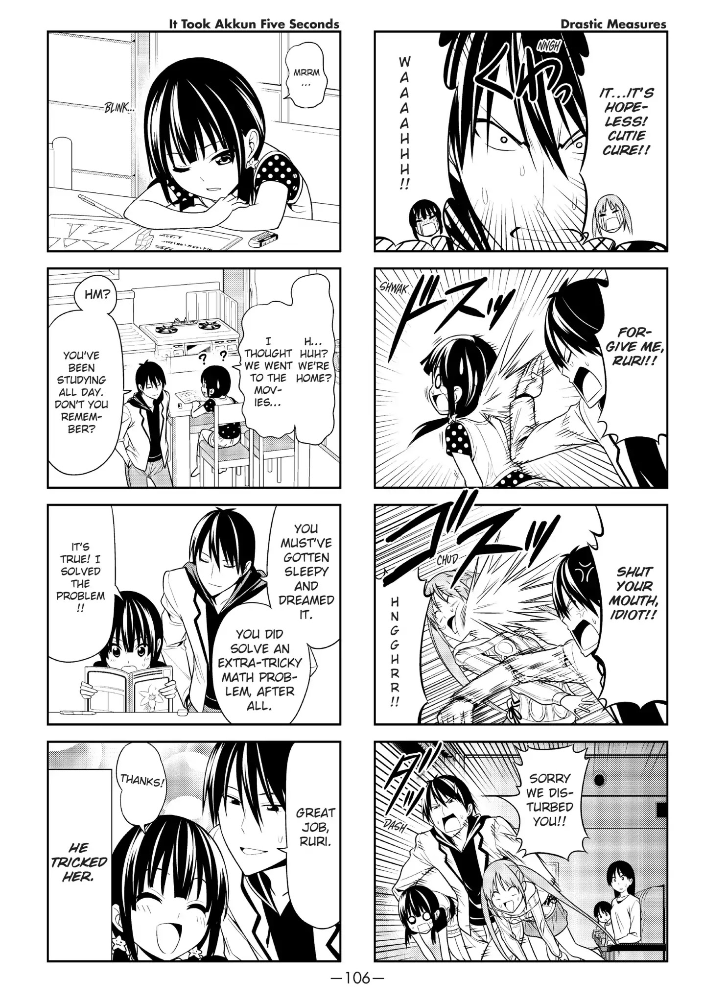 Aho Girl Chapter 13 page 6 - Chapter 13