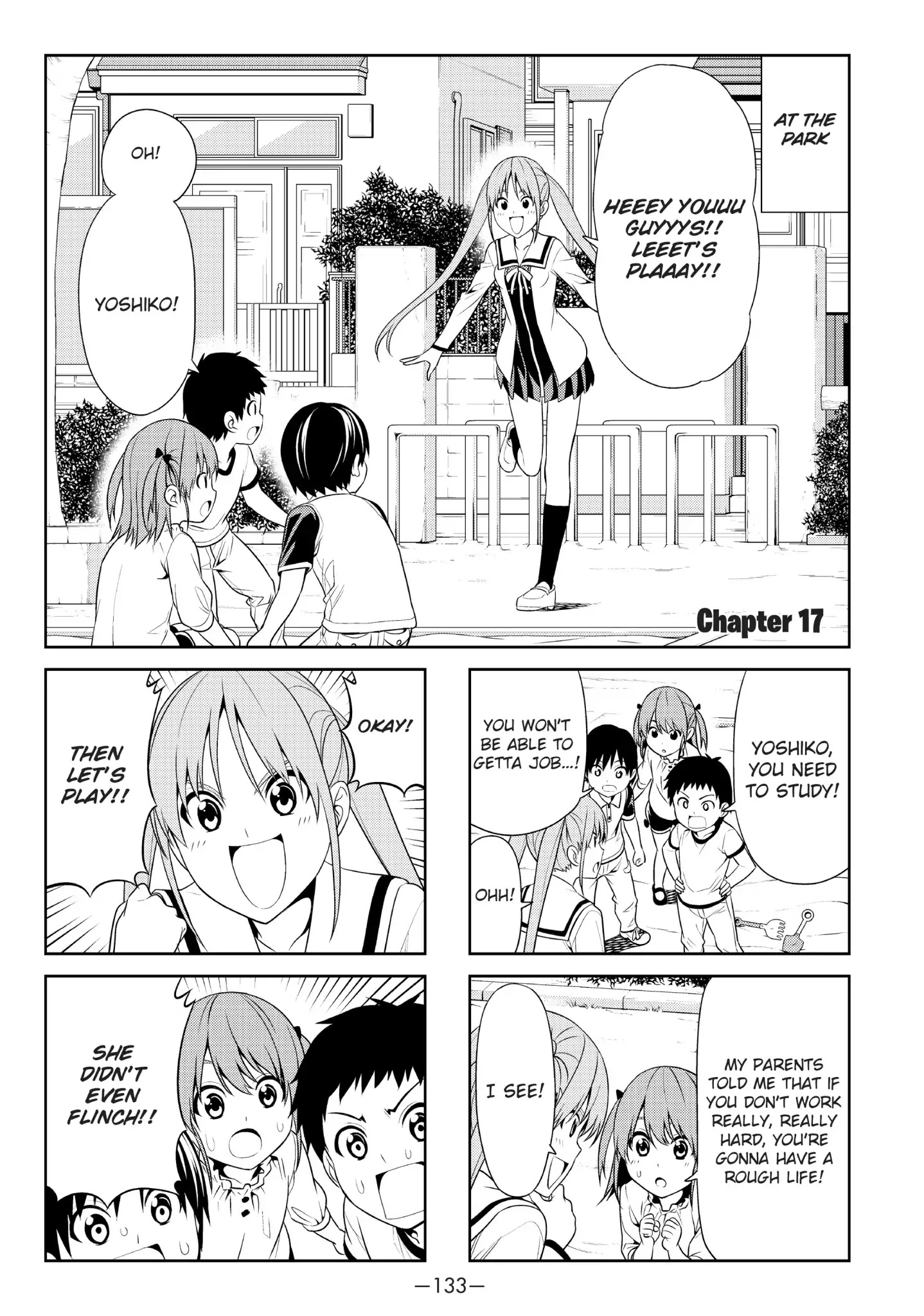 Aho Girl Chapter 17 page 1 - Chapter 17