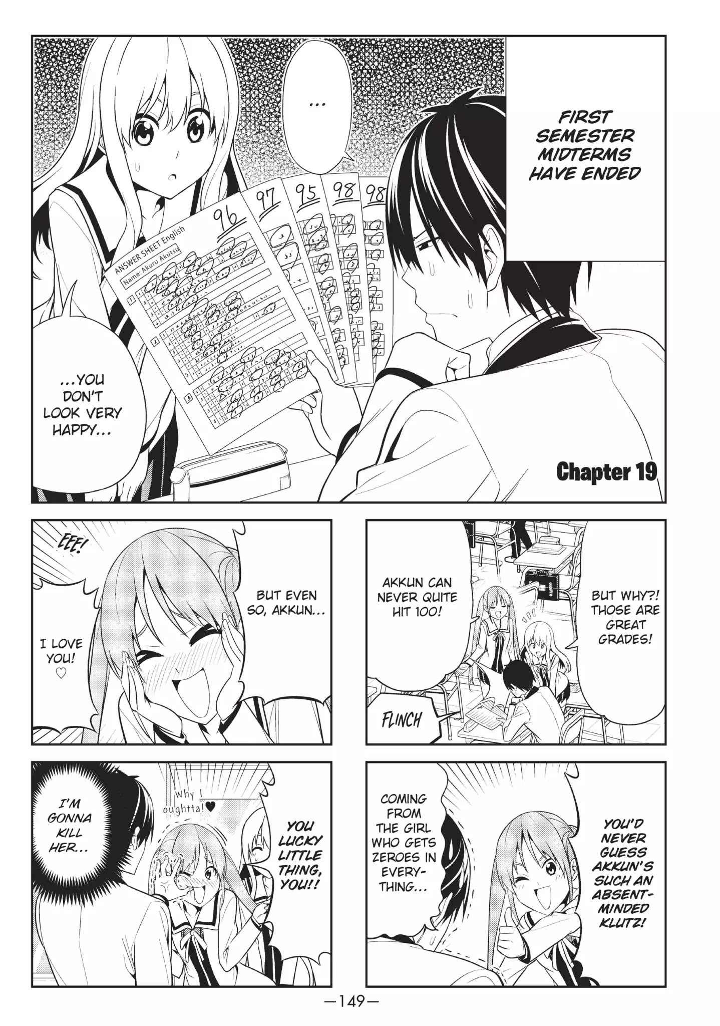 Aho Girl Chapter 19 page 1 - Chapter 19