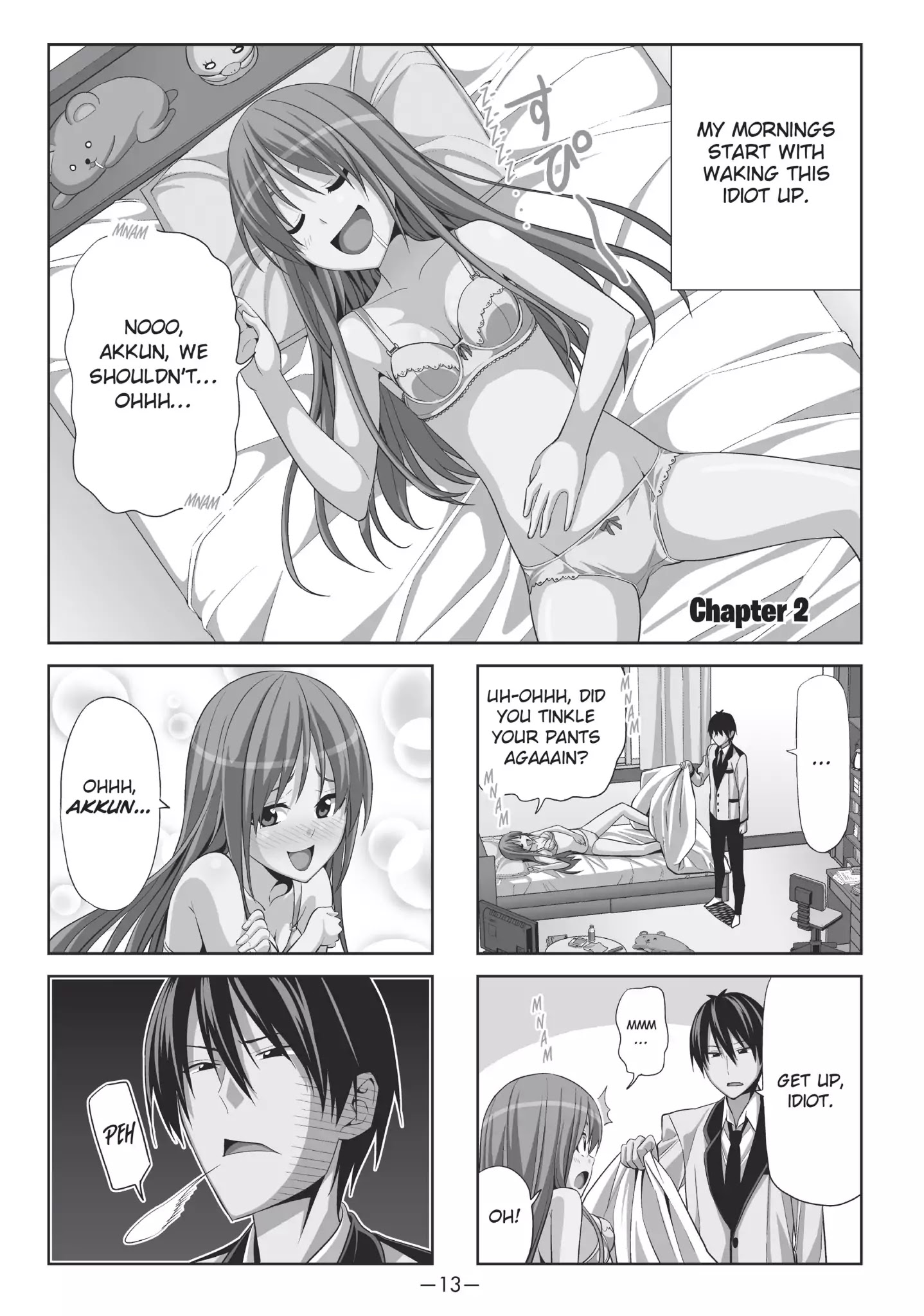 Aho Girl Chapter 2 page 1 - Chapter 2