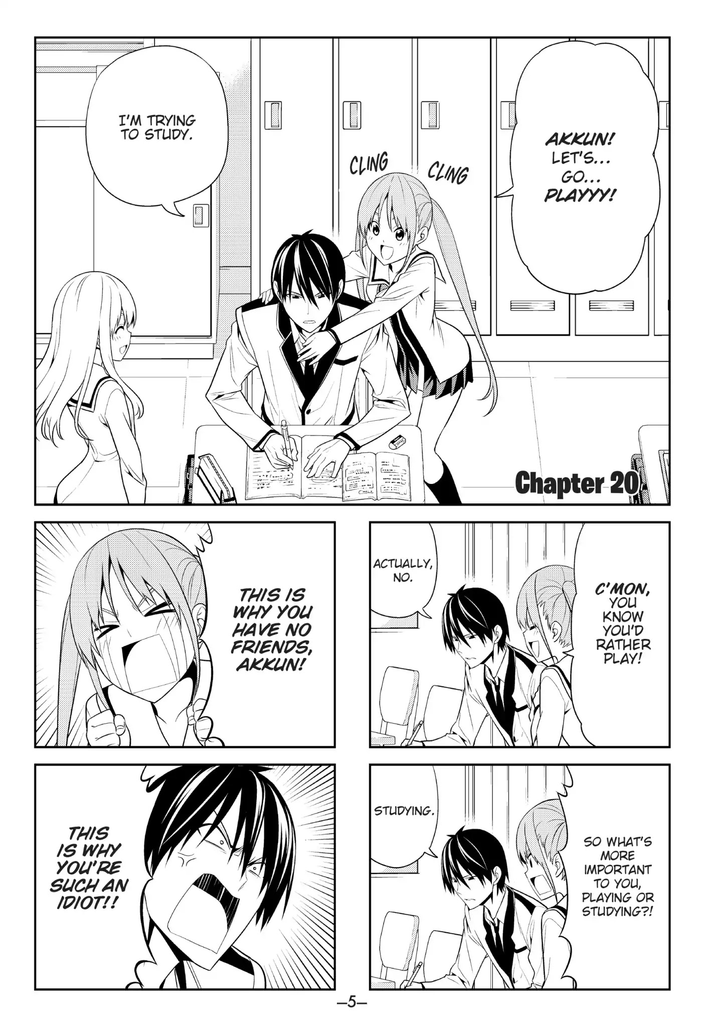 Aho Girl Chapter 20 page 5 - Chapter 20