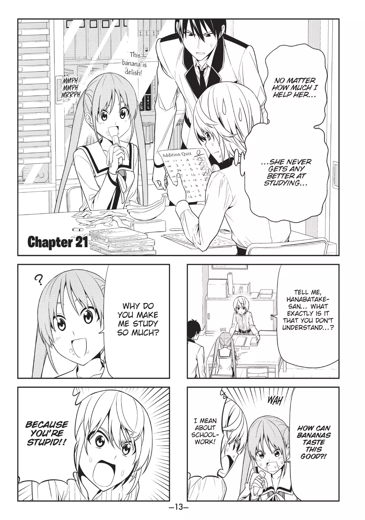Aho Girl Chapter 21 page 1 - Chapter 21
