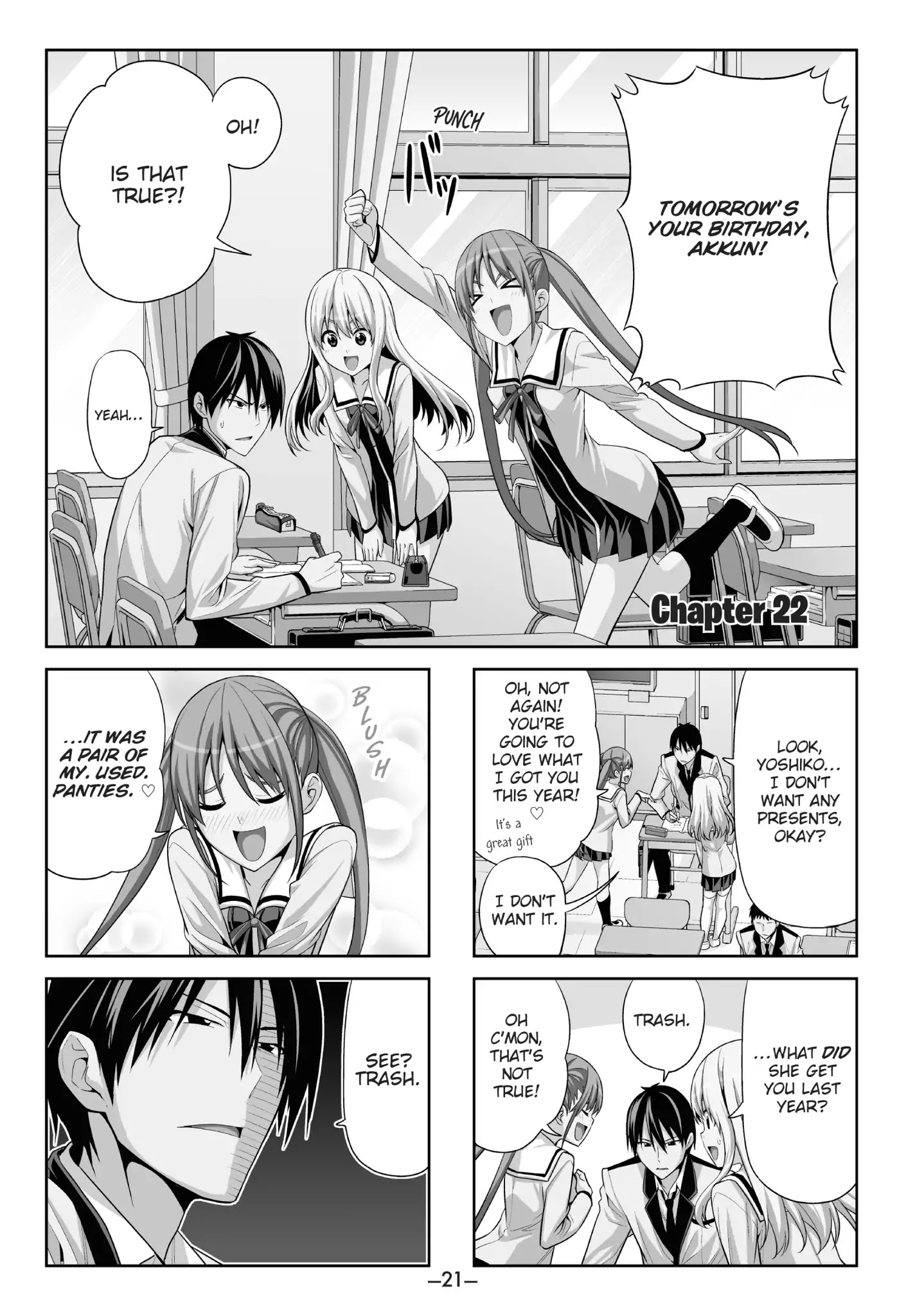 Aho Girl Chapter 22 page 1 - Chapter 22