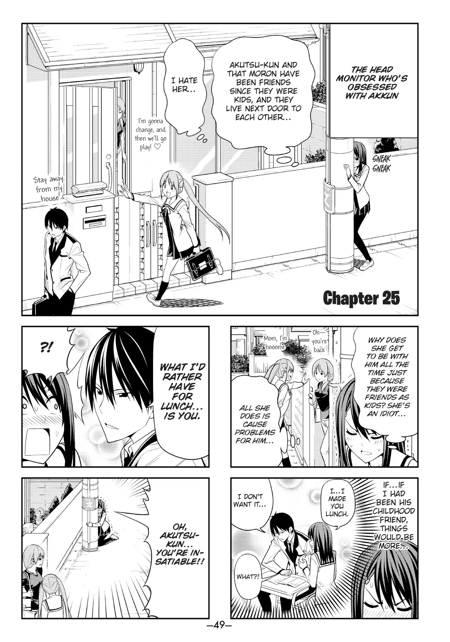 Aho Girl Chapter 25 page 1 - Chapter 25