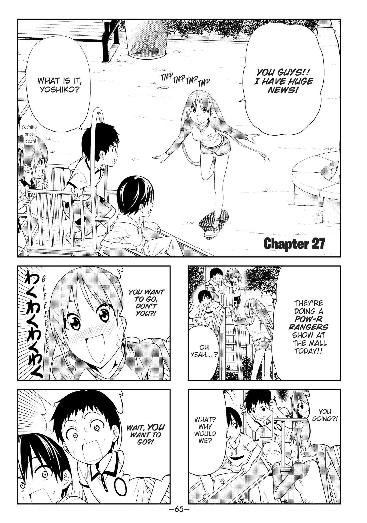 Aho Girl Chapter 27 page 1 - Chapter 27