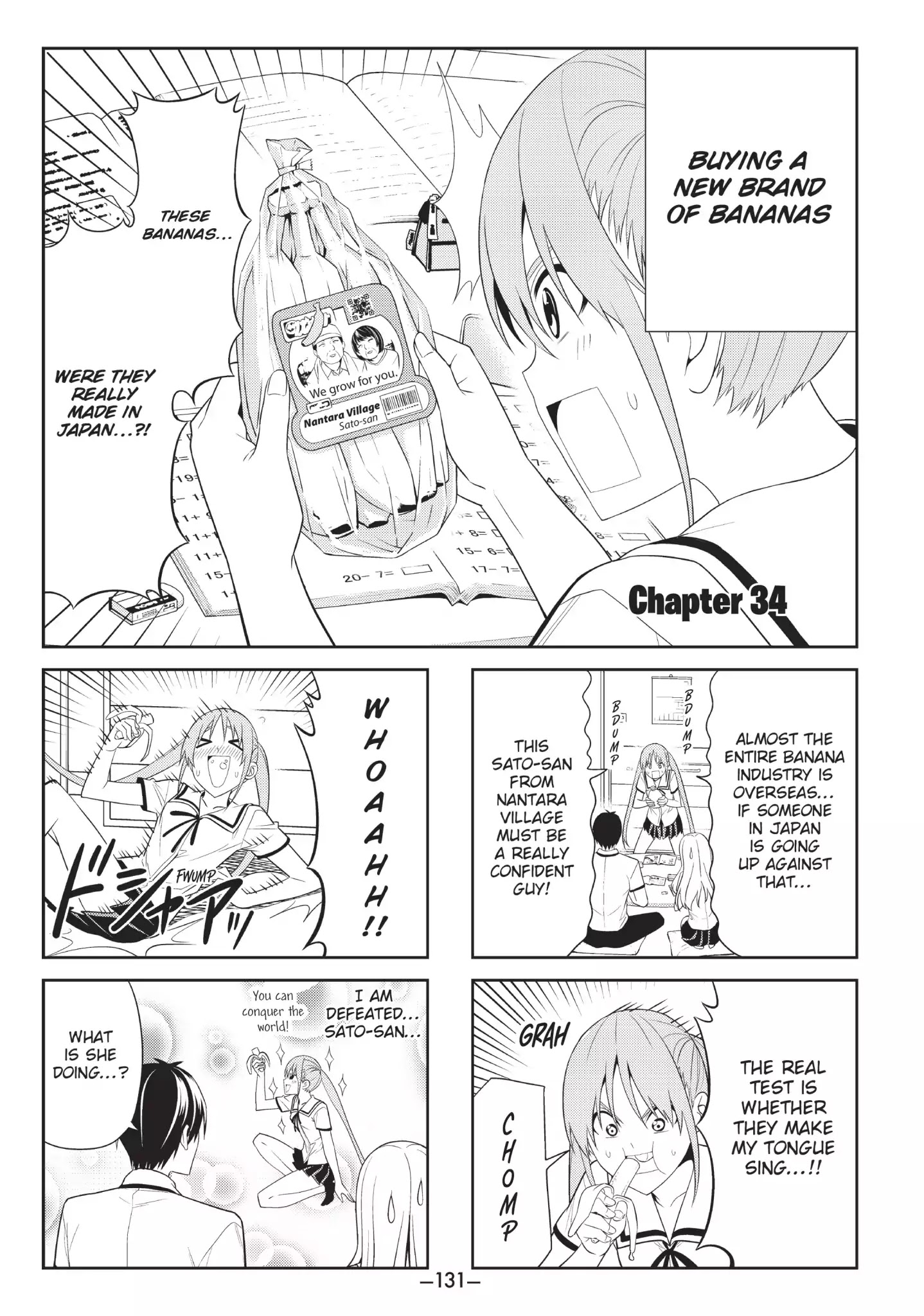 Aho Girl Chapter 34 page 1 - Chapter 34