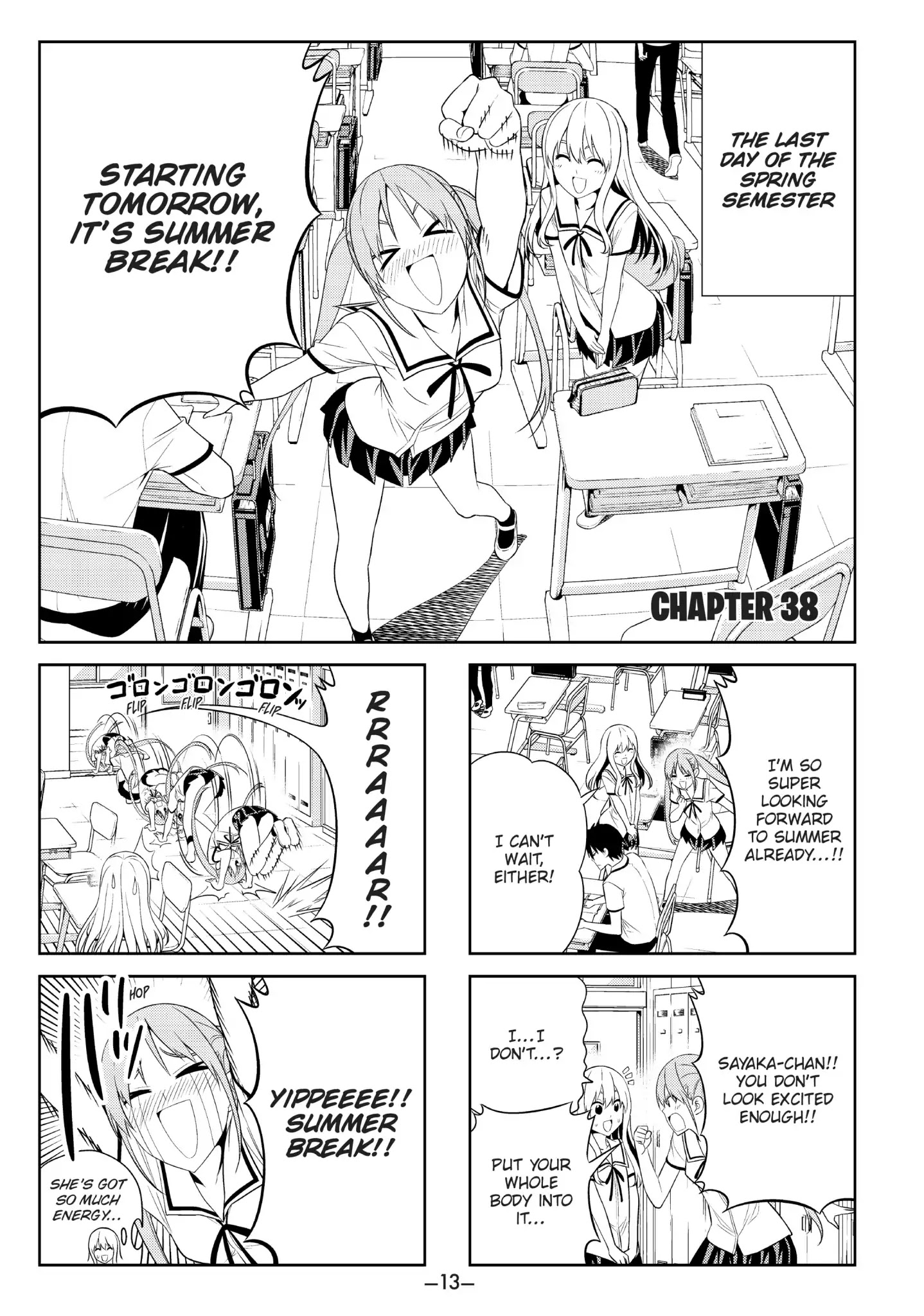 Aho Girl Chapter 38 page 1 - Chapter 38
