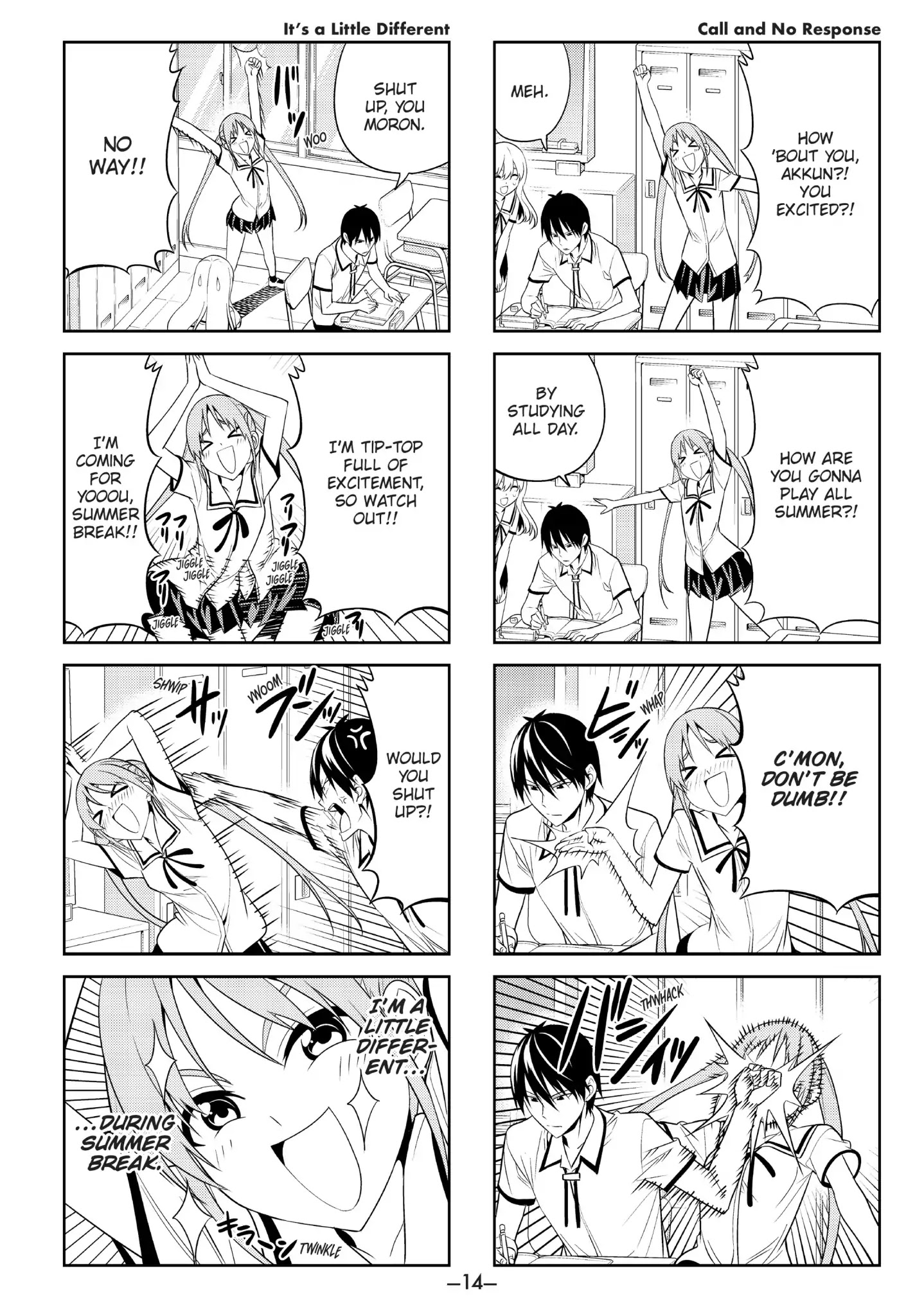 Aho Girl Chapter 38 page 2 - Chapter 38