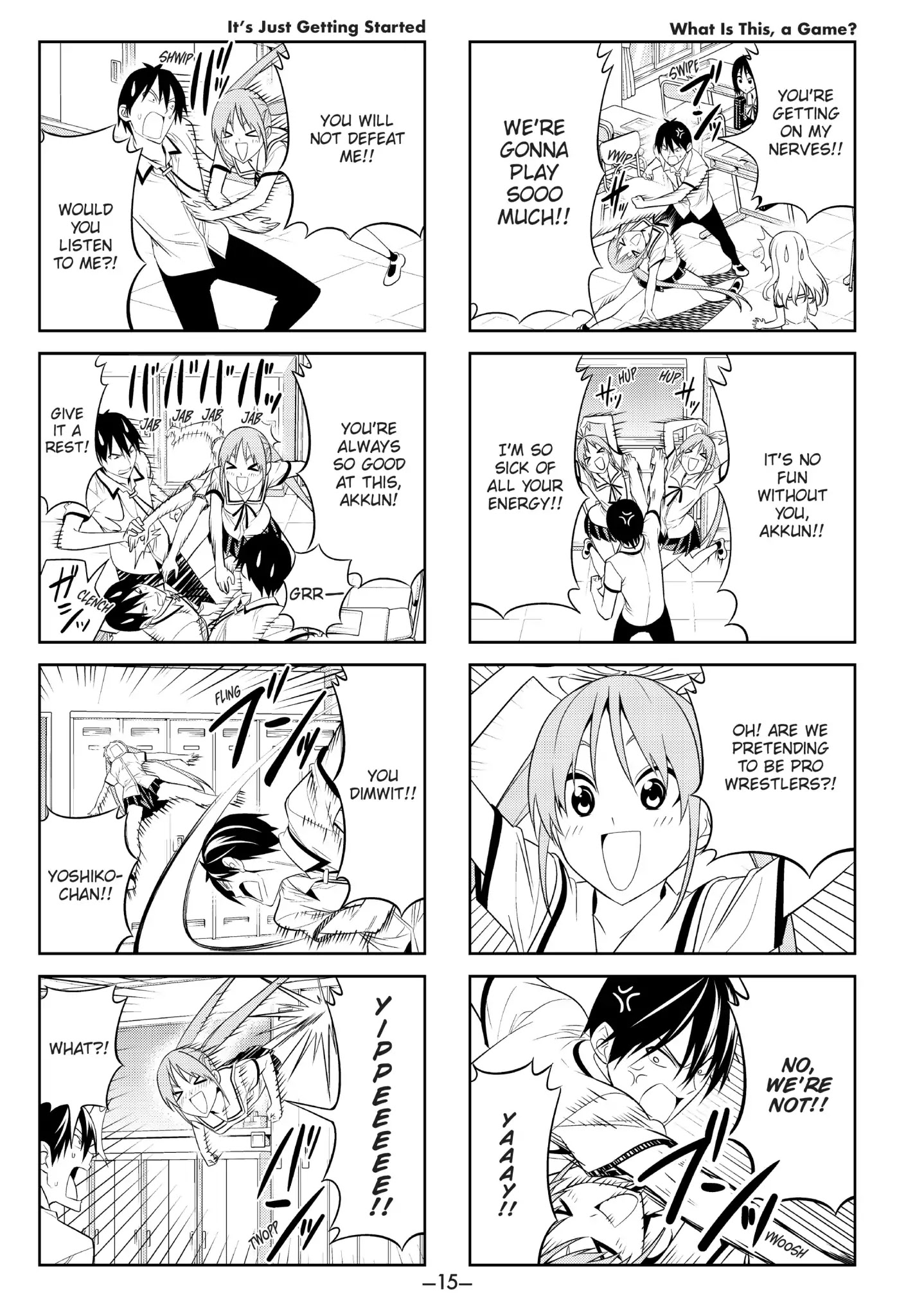 Aho Girl Chapter 38 page 3 - Chapter 38