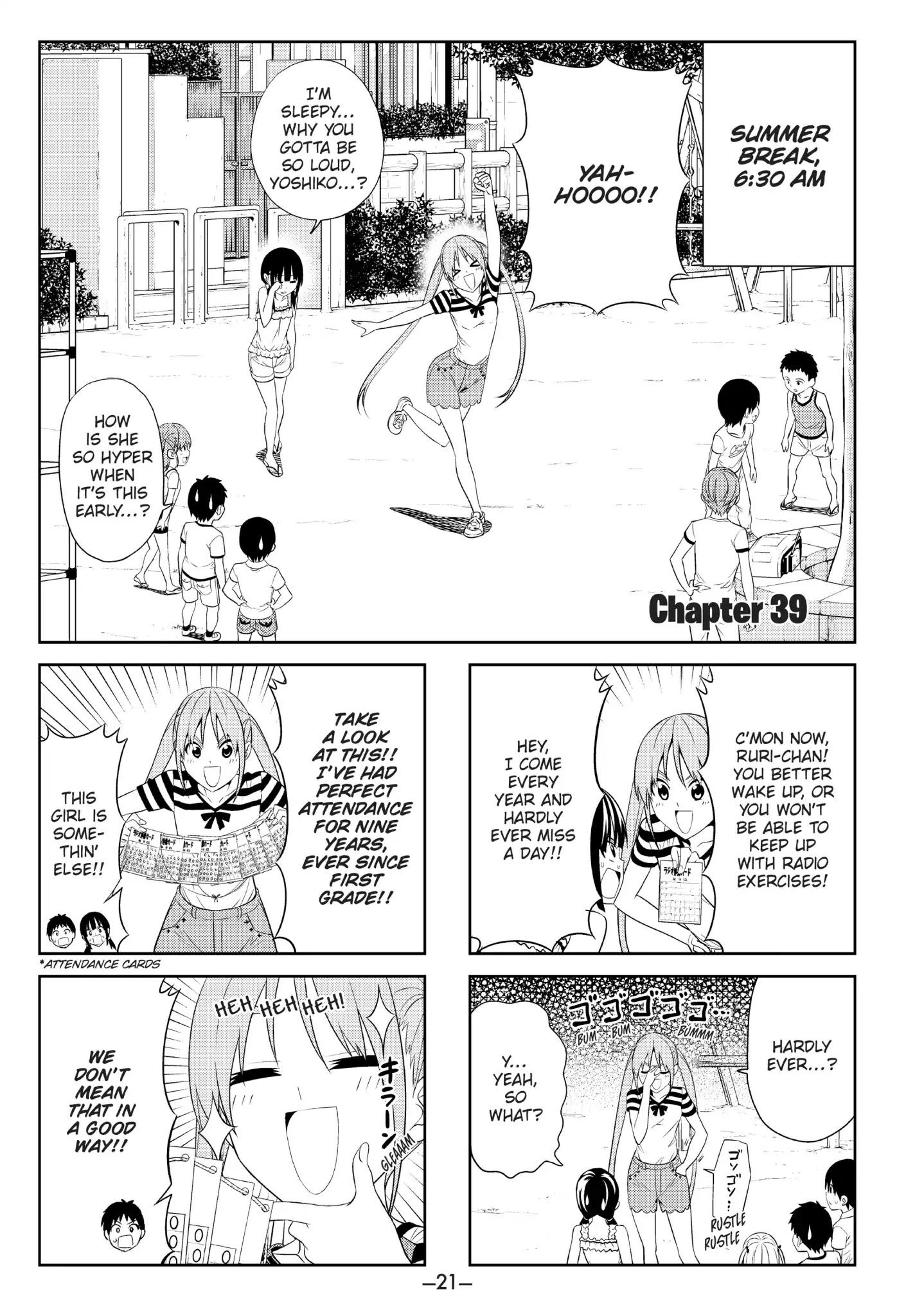 Aho Girl Chapter 39 page 1 - Chapter 39