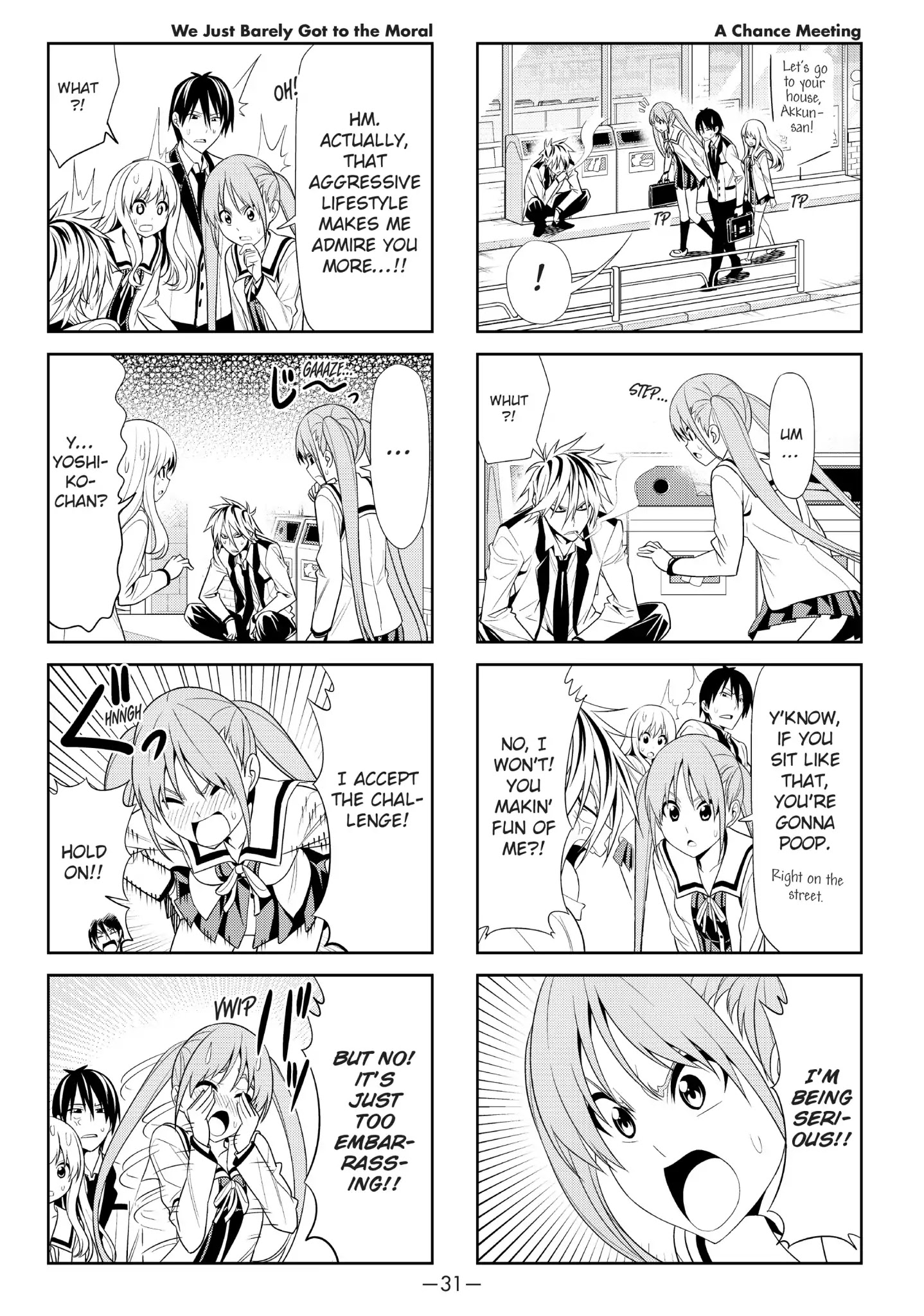 Aho Girl Chapter 4 page 3 - Chapter 4