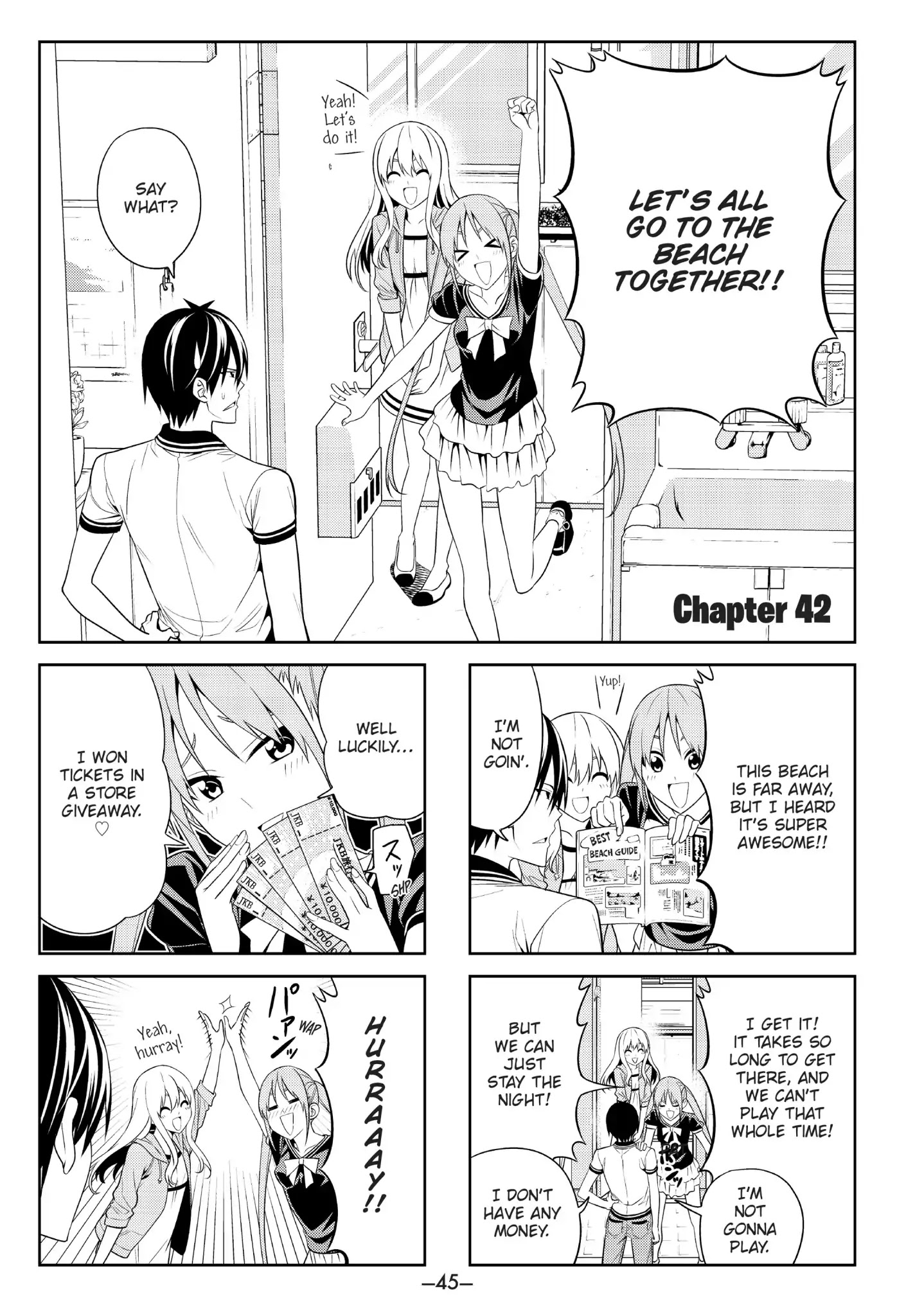 Aho Girl Chapter 42 page 1 - Chapter 42