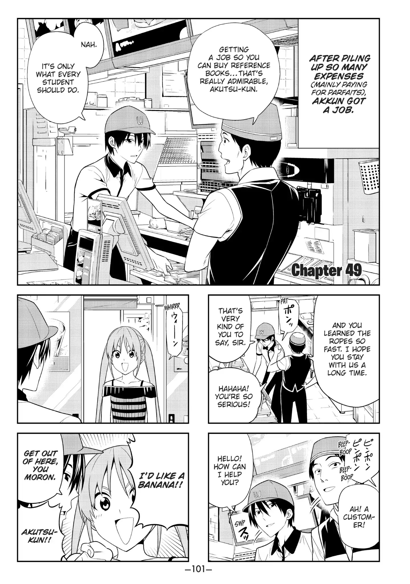 Aho Girl Chapter 49 page 1 - Chapter 49