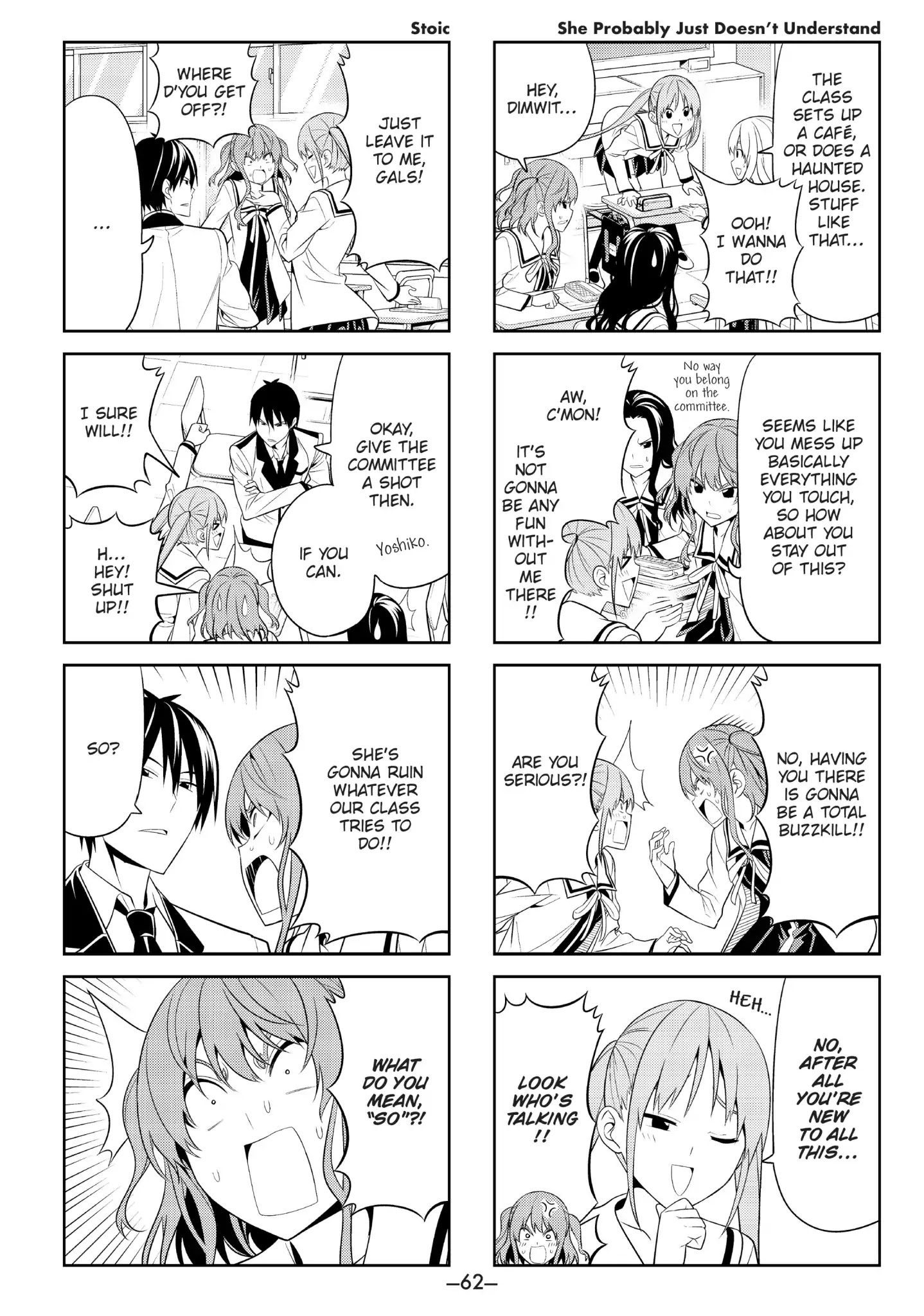 Aho Girl Chapter 62 page 2 - Chapter 62
