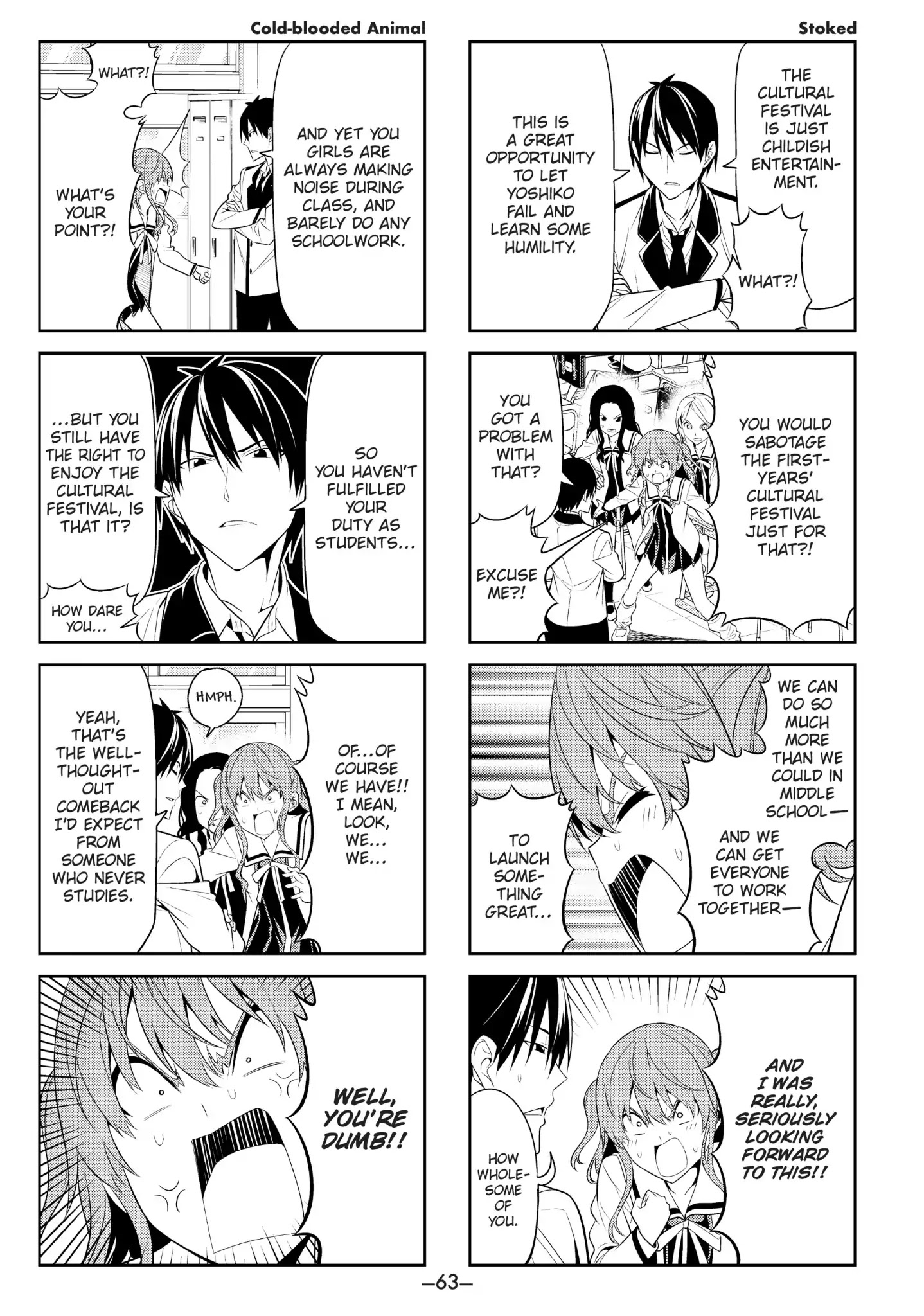 Aho Girl Chapter 62 page 3 - Chapter 62