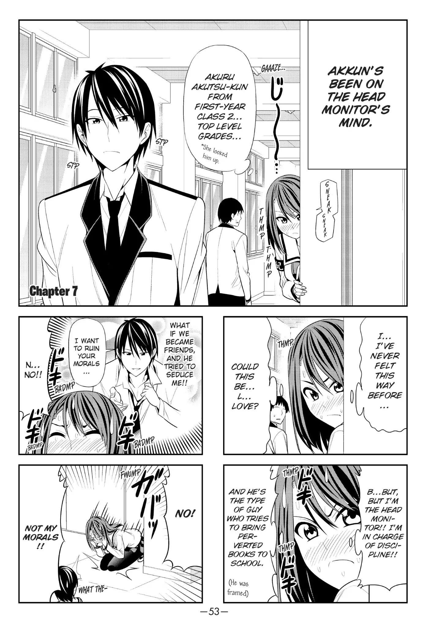 Aho Girl Chapter 7 page 1 - Chapter 7