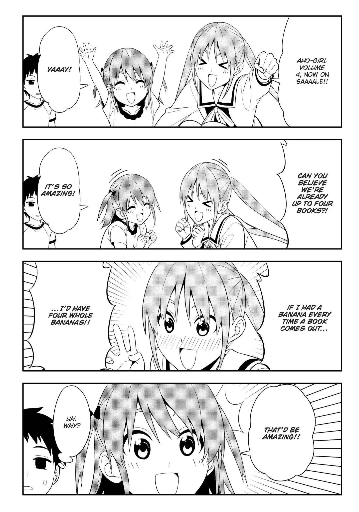 Aho Girl Chapter 71.5 page 16 - Vol.4 Special Edition: Be-Bop Banana Froppuccino Deluxe