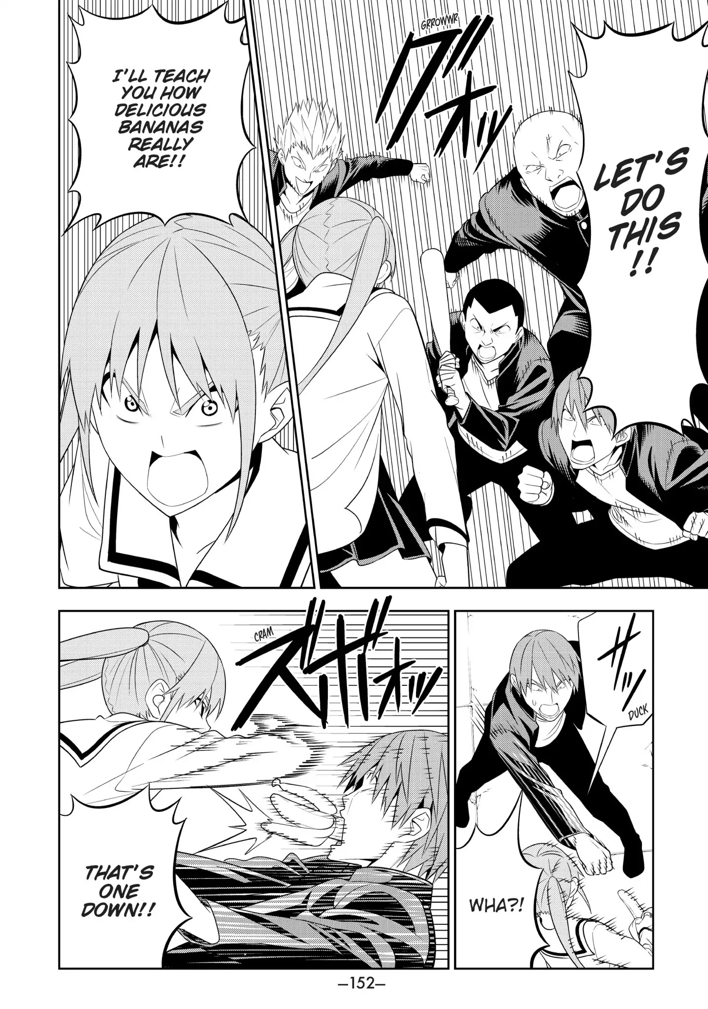 Aho Girl Chapter 71.5 page 8 - Vol.4 Special Edition: Be-Bop Banana Froppuccino Deluxe