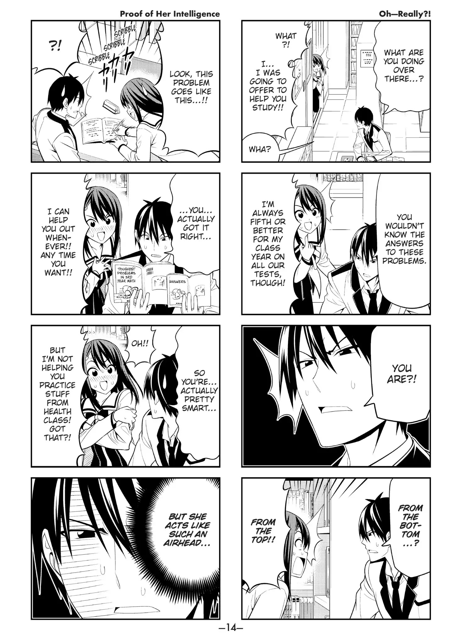 Aho Girl Chapter 73 page 2 - Chapter 73