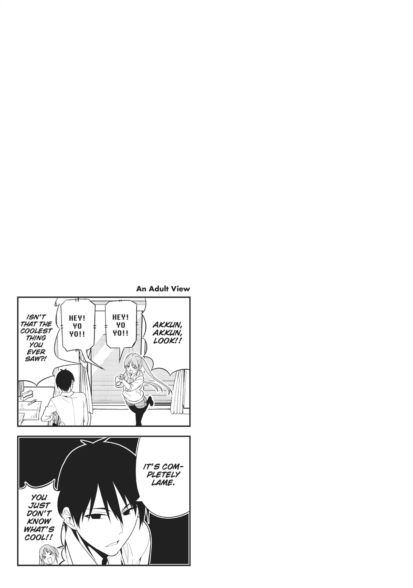 Aho Girl Chapter 79.5 page 11 - Vol.5 Special Edition: Yoshiko and the Hot New Toy