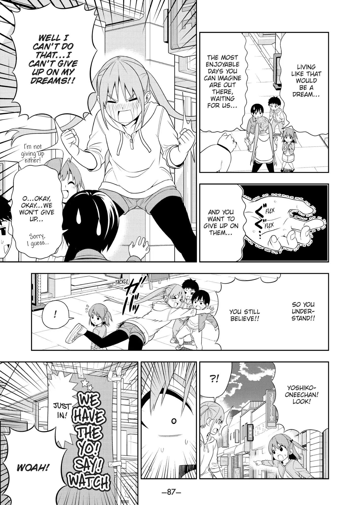 Aho Girl Chapter 79.5 page 7 - Vol.5 Special Edition: Yoshiko and the Hot New Toy