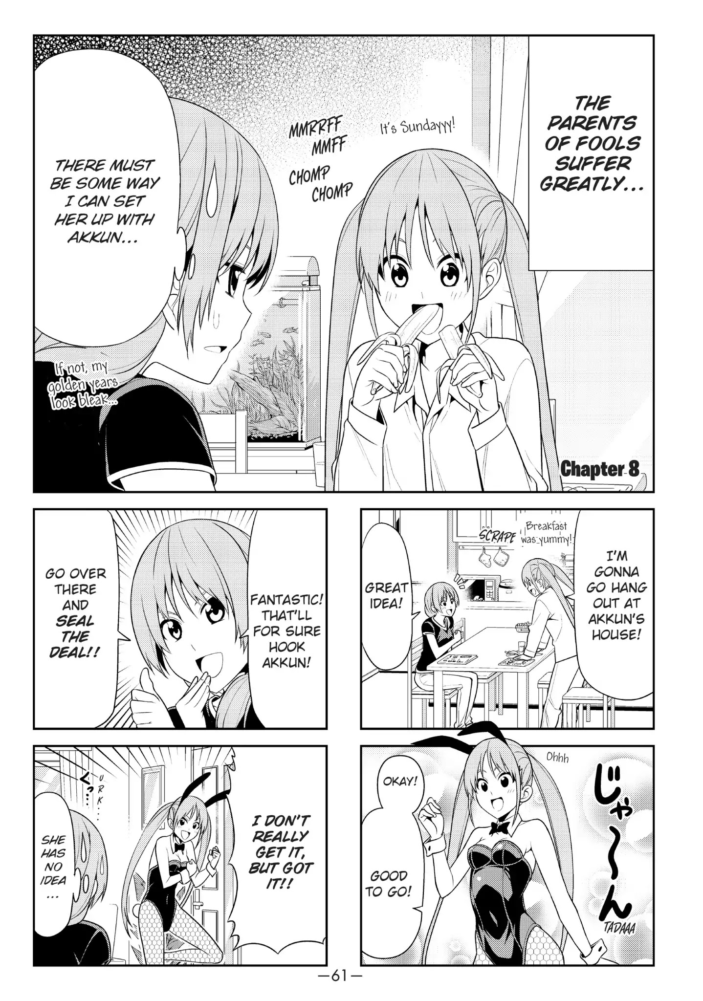 Aho Girl Chapter 8 page 1 - Chapter 8