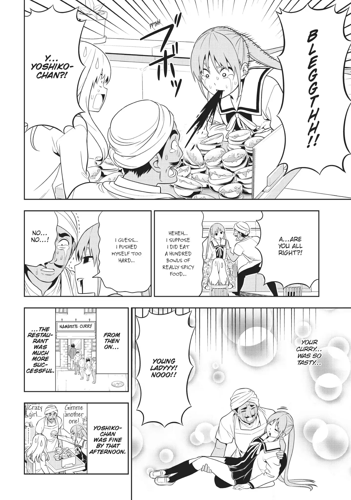 Aho Girl Chapter 87.5 page 10 - Vol.6 Special Edition: A Dream of Curry