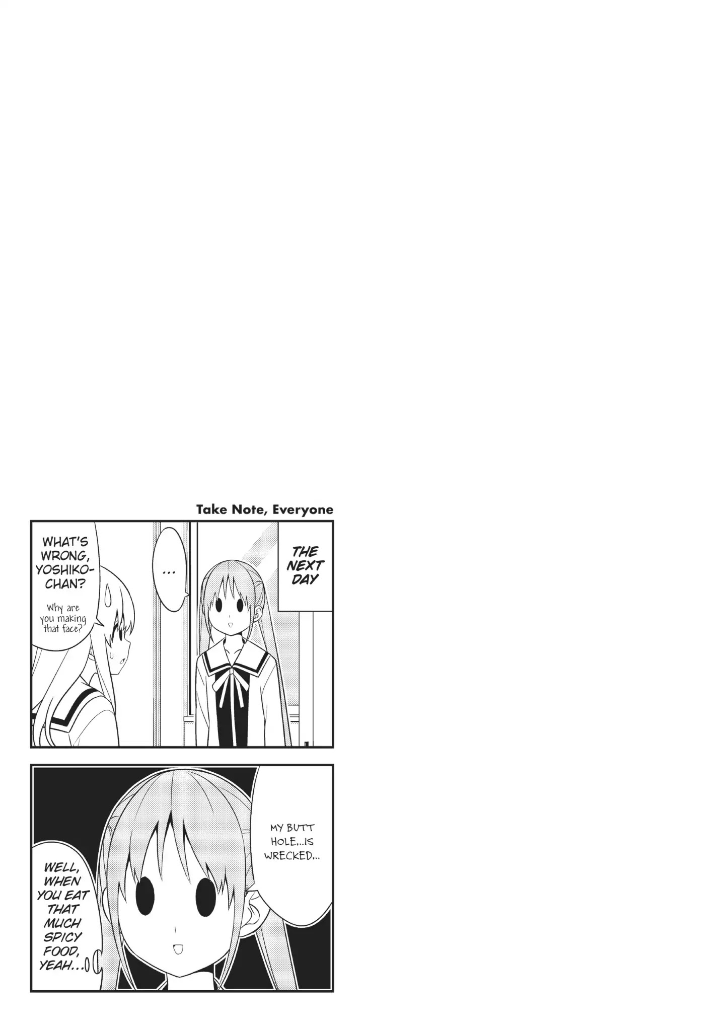 Aho Girl Chapter 87.5 page 11 - Vol.6 Special Edition: A Dream of Curry