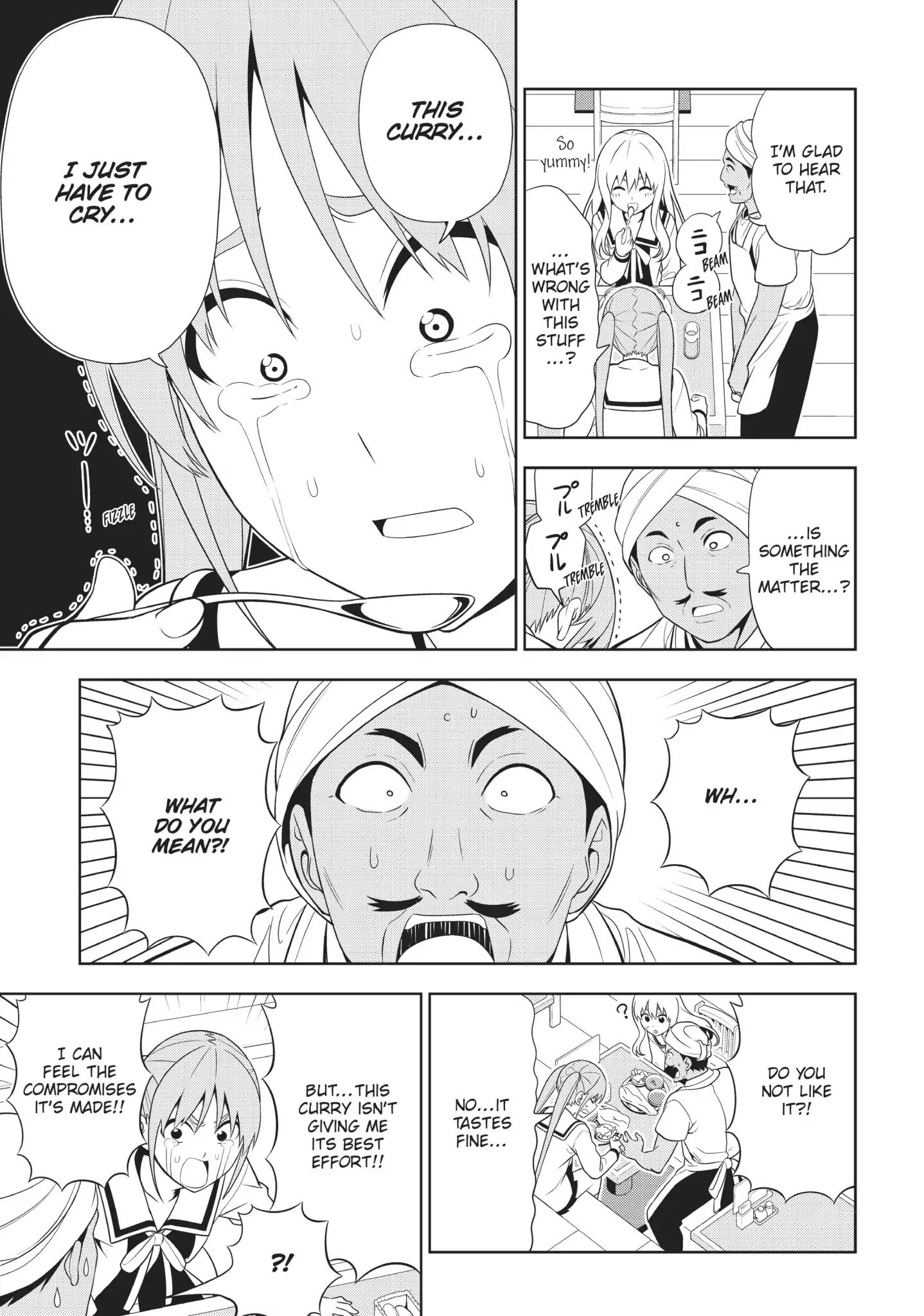 Aho Girl Chapter 87.5 page 3 - Vol.6 Special Edition: A Dream of Curry