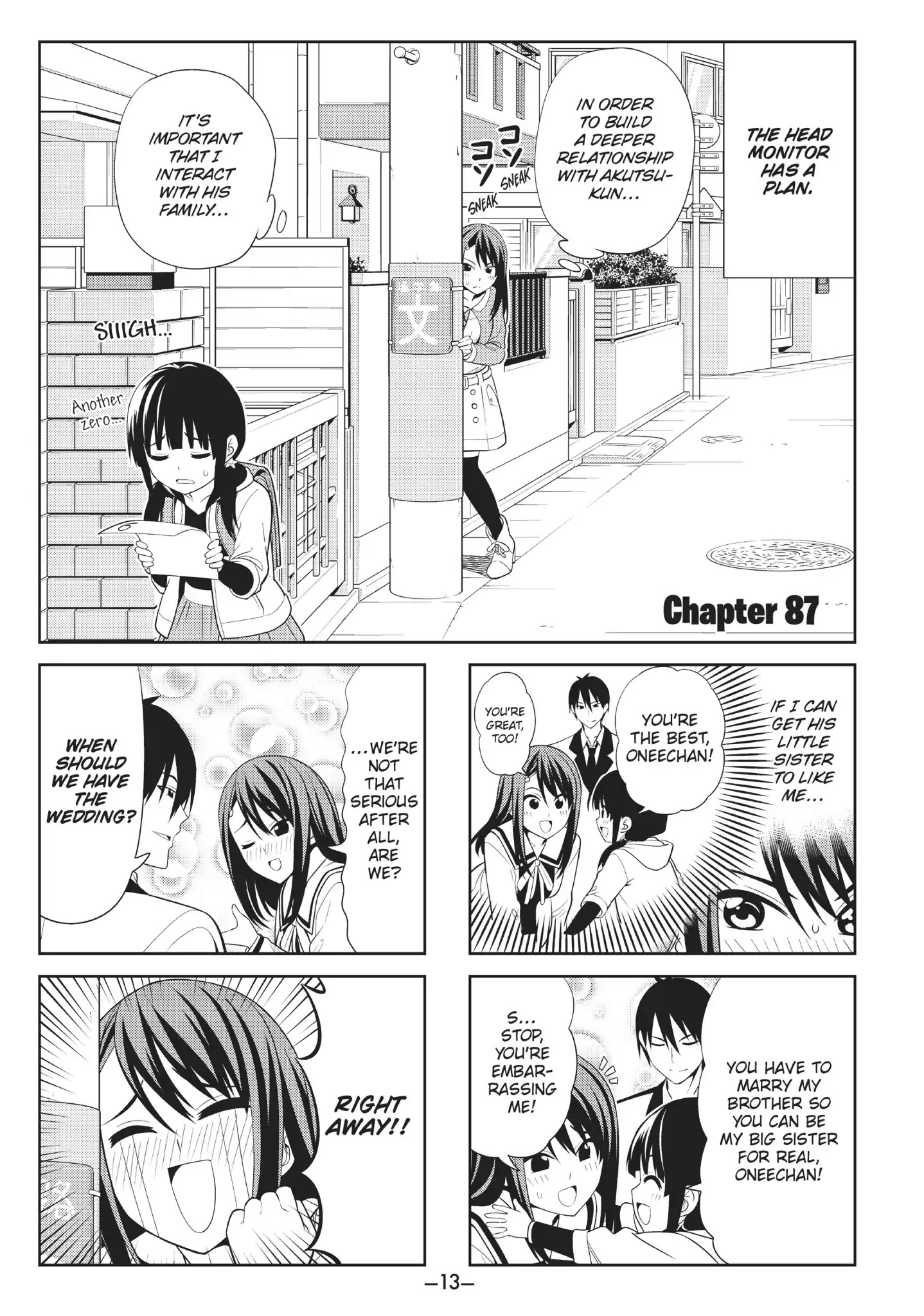 Aho Girl Chapter 87 page 1 - Chapter 87