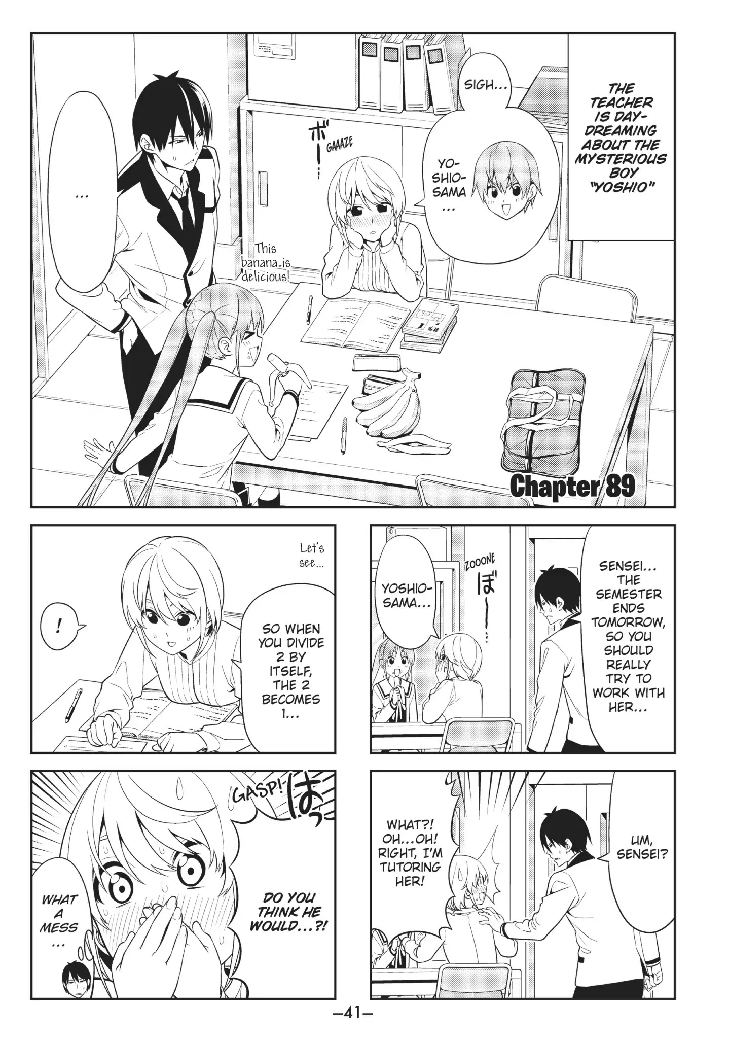 Aho Girl Chapter 89 page 1 - Chapter 89