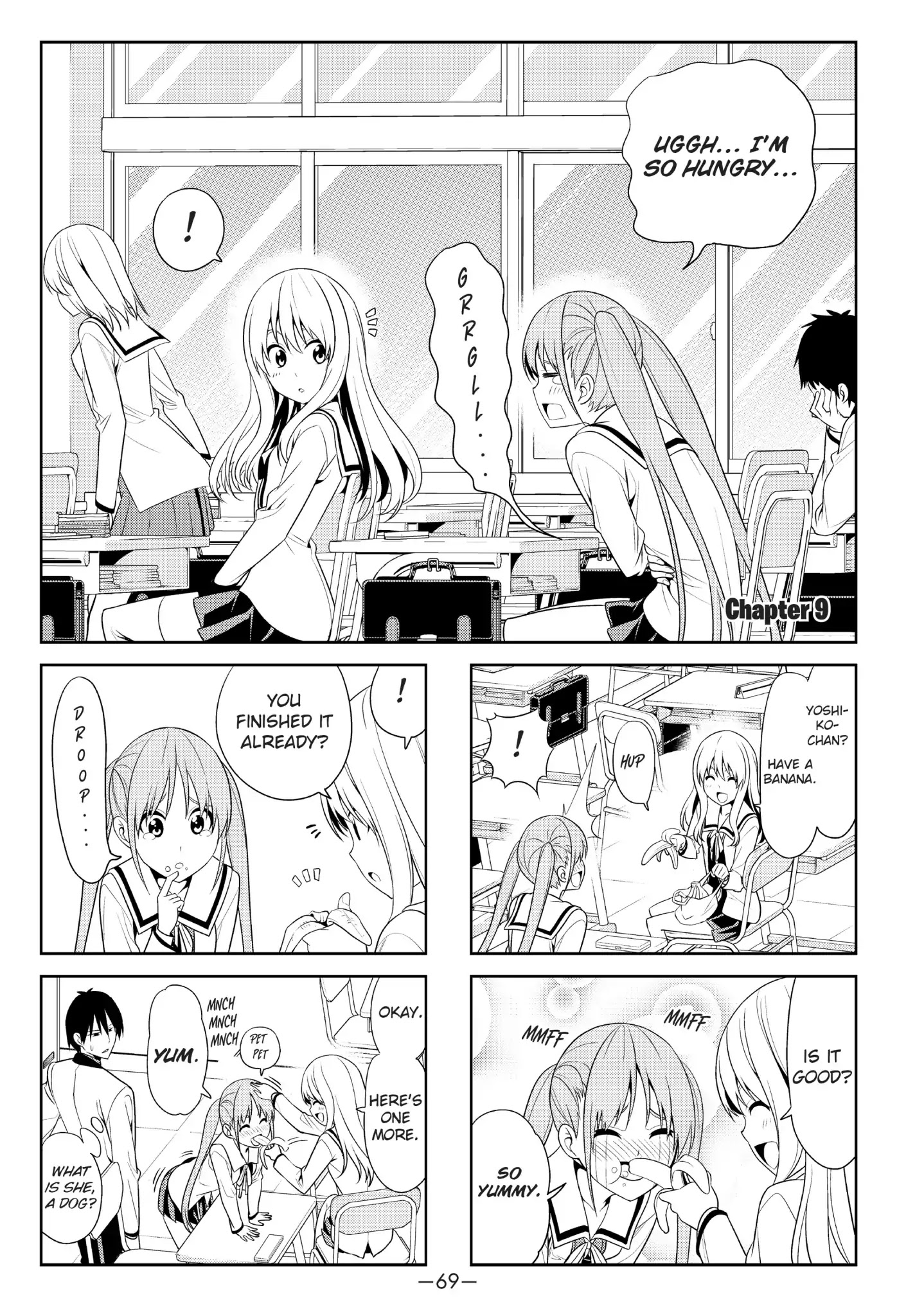 Aho Girl Chapter 9 page 1 - Chapter 9