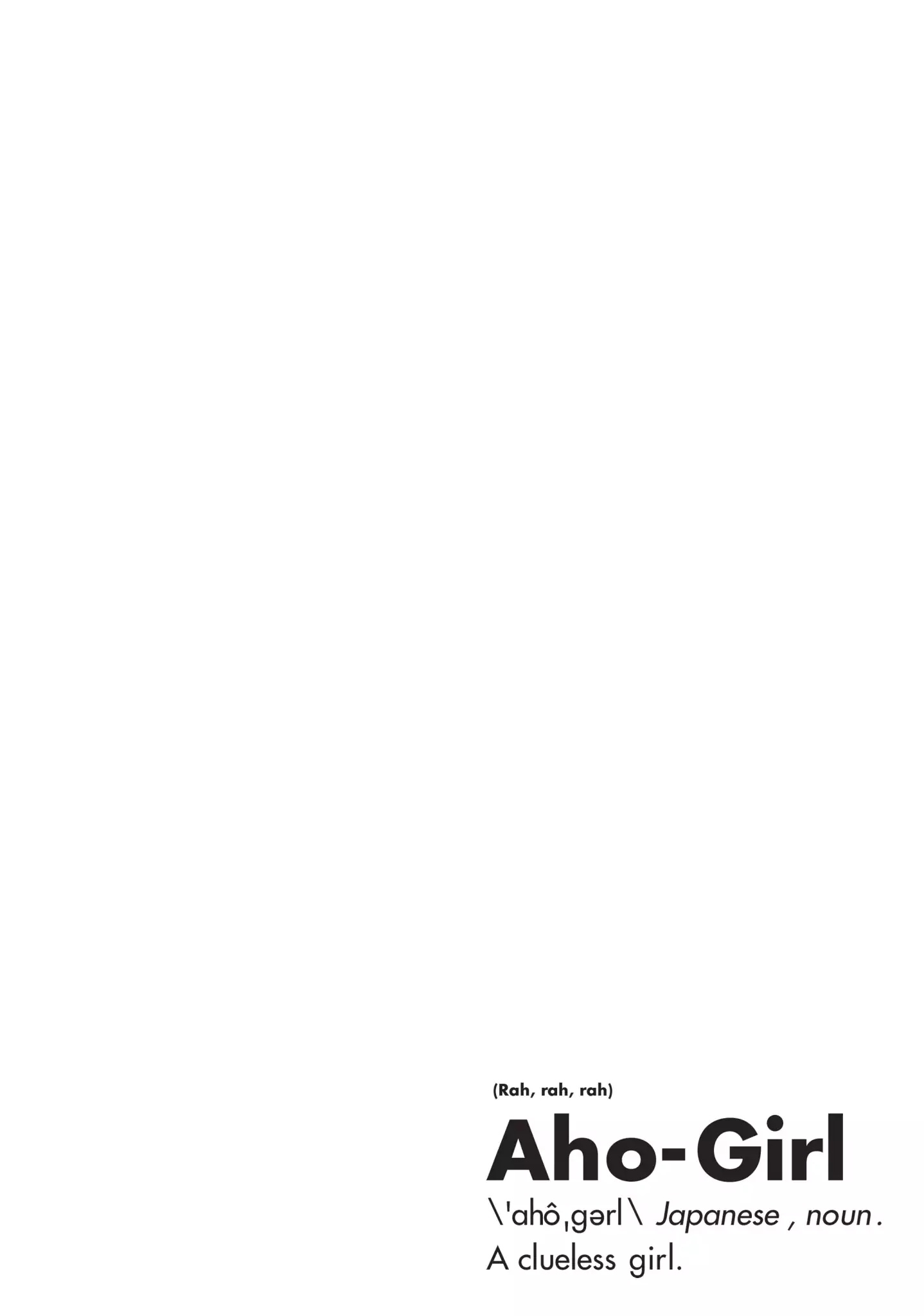 Aho Girl Chapter 9 page 8 - Chapter 9