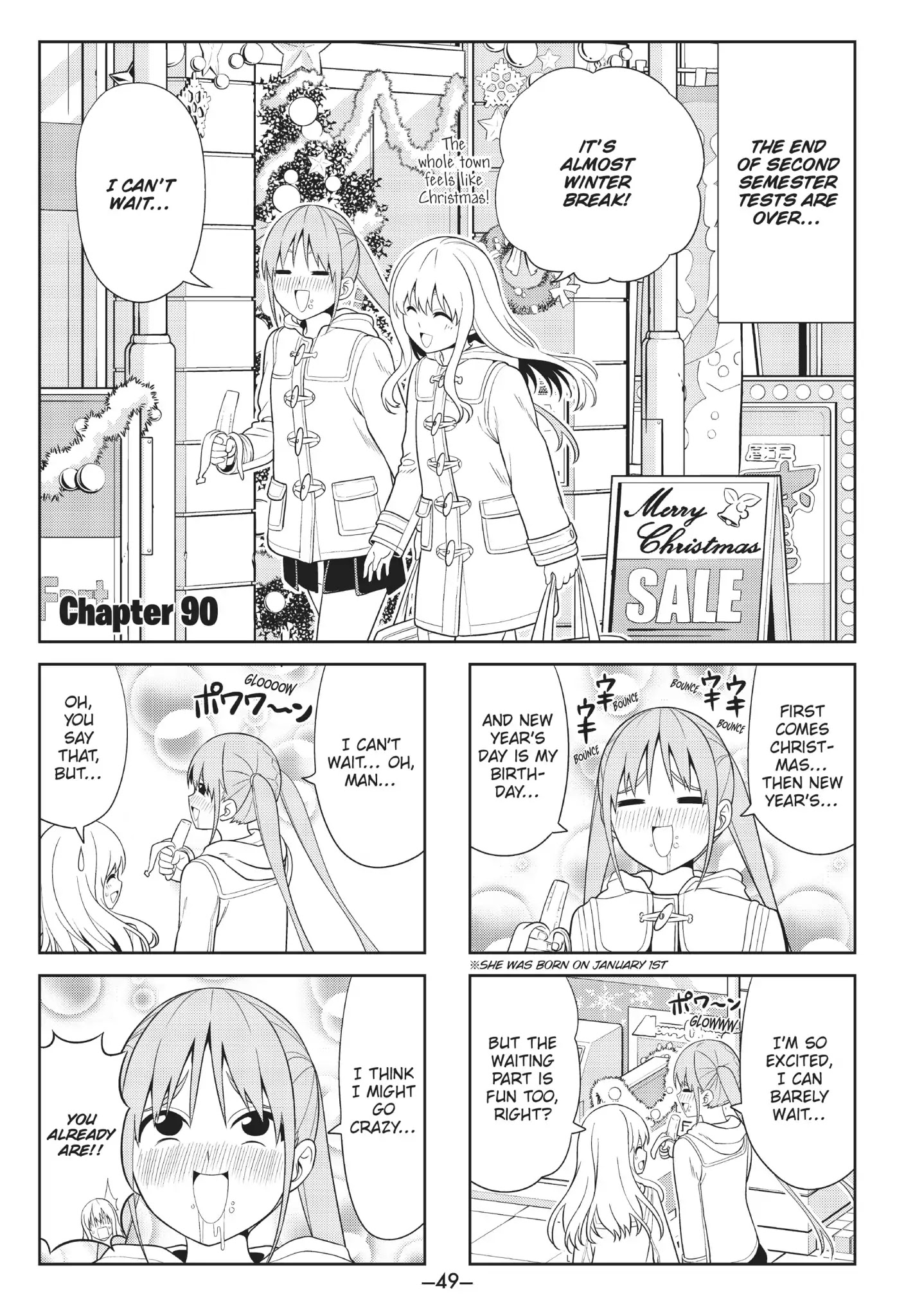 Aho Girl Chapter 90 page 1 - Chapter 90