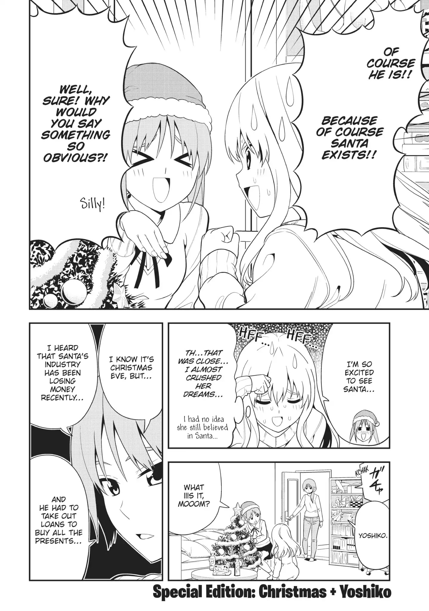 Aho Girl Chapter 91.5 page 2 - Vol.6 Special Edition: Christmas + Yoshiko