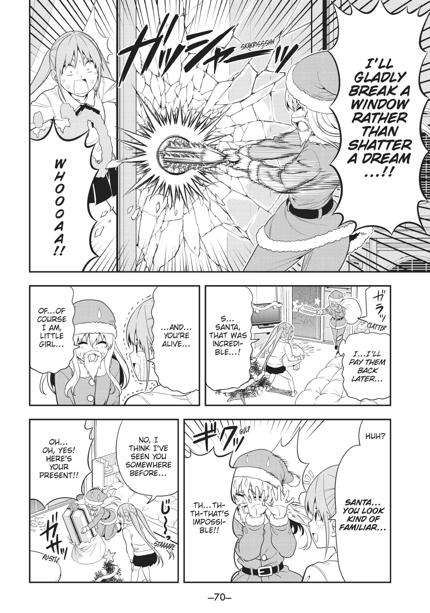 Aho Girl Chapter 91.5 page 6 - Vol.6 Special Edition: Christmas + Yoshiko