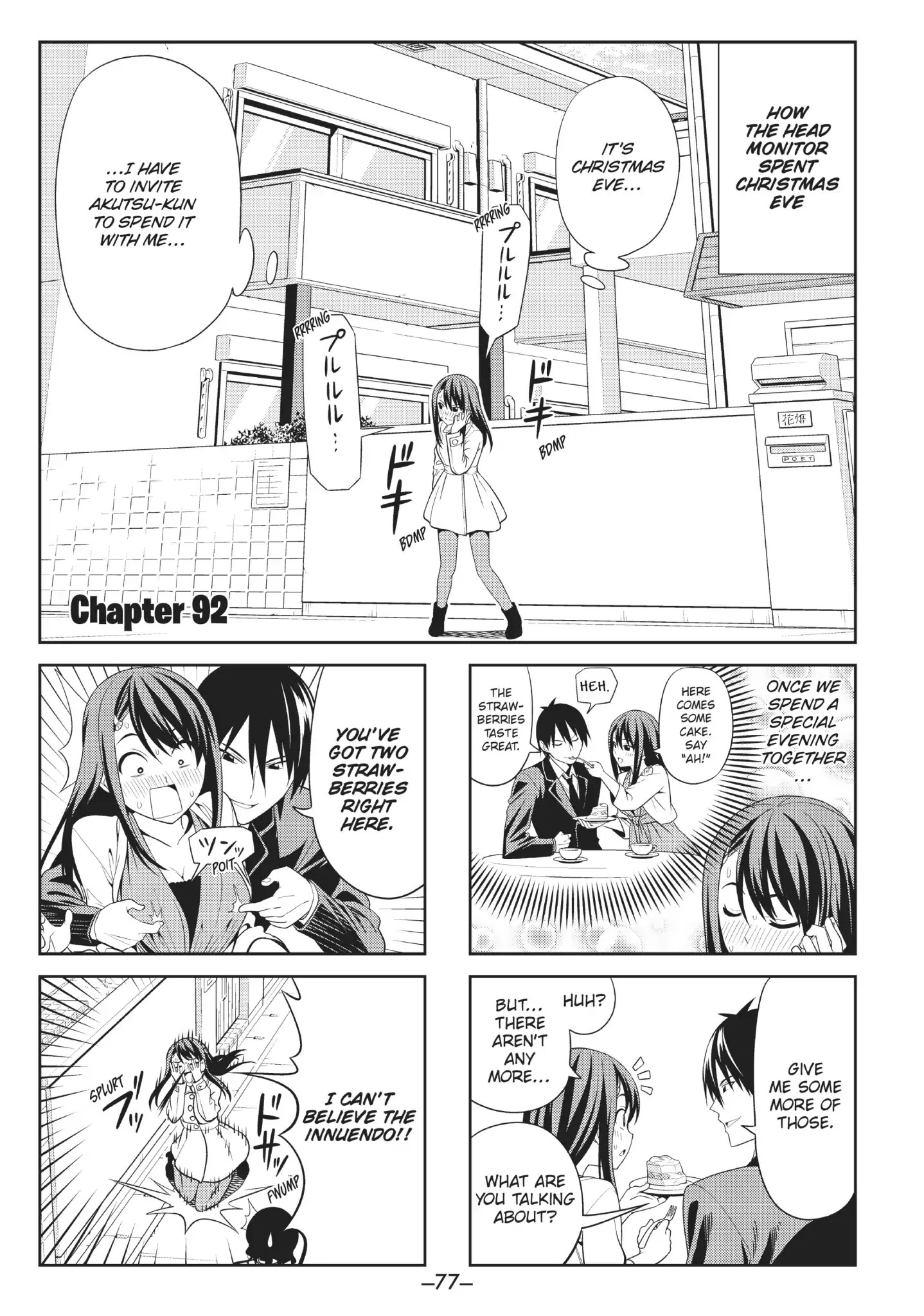 Aho Girl Chapter 92 page 1 - Chapter 92