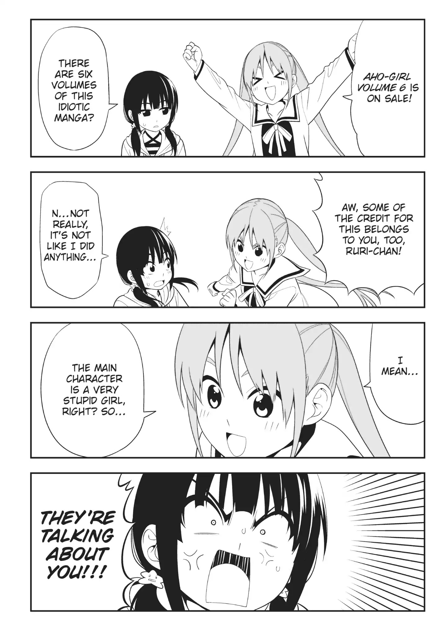 Aho Girl Chapter 97.5 page 22 - Vol.6 Special Edition: The Longest Day